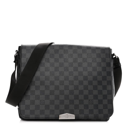 Louis Vuitton Damier Graphite District MM 1 of 10