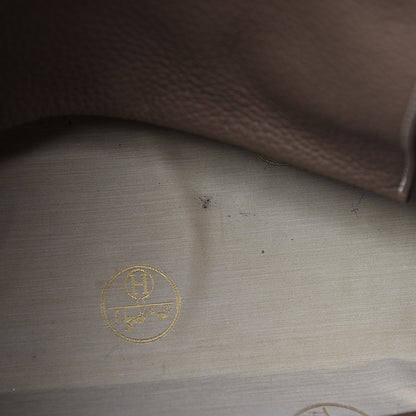 Hermes Taurillon Clemence Atlas 35 Etoupe 12 of 14