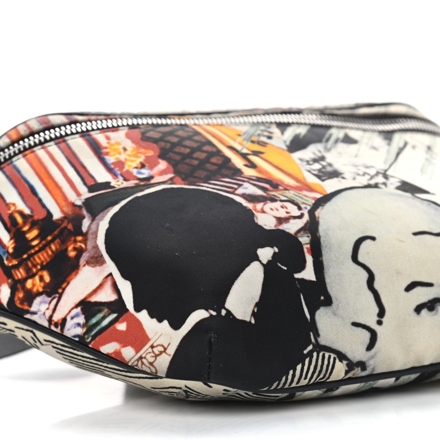 Nylon Karl Kollage Belt Bag Multicolor