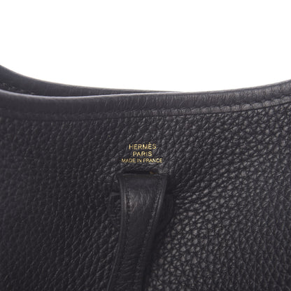 Hermes Taurillon Clemence Evelyne TPM Black 6 of 11