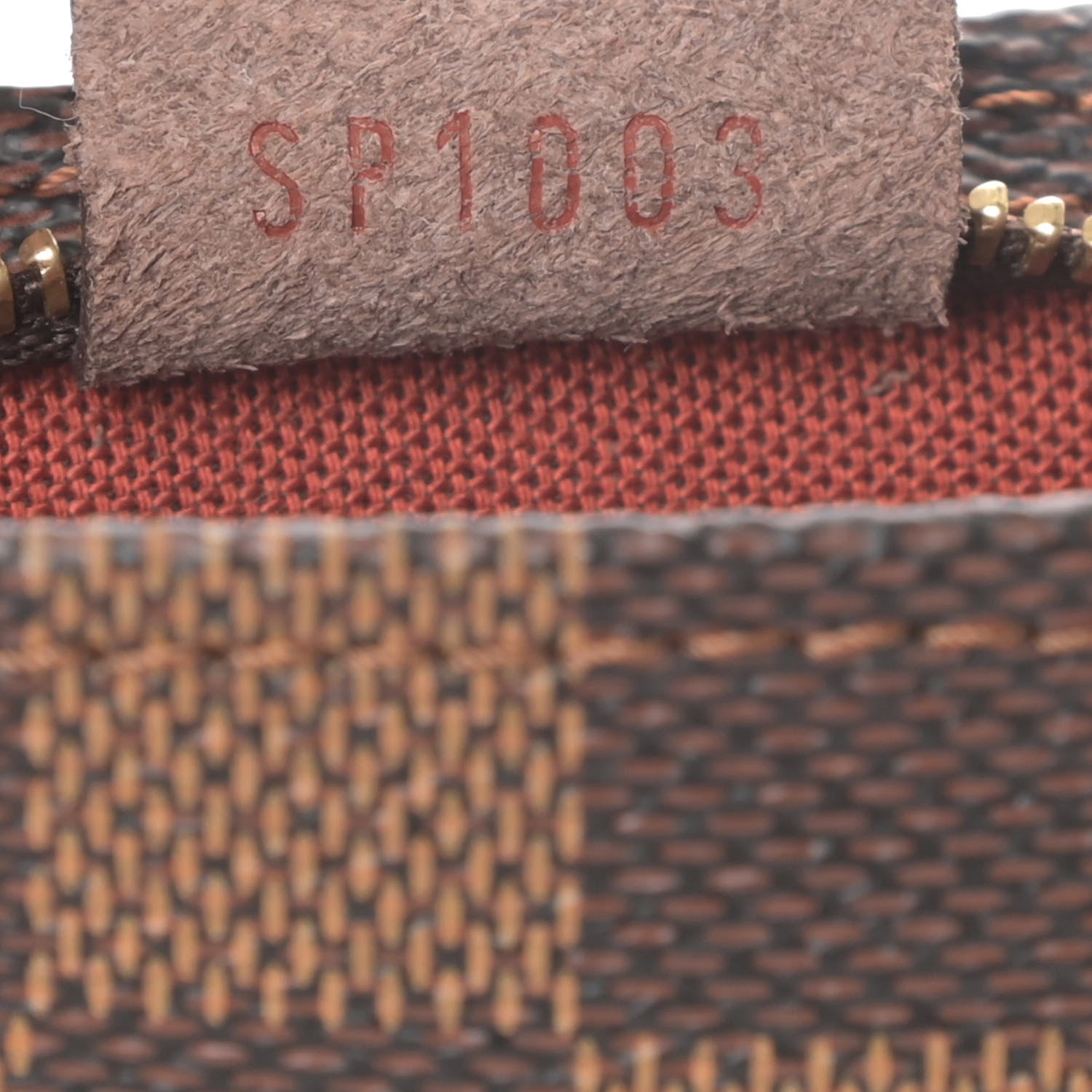Louis Vuitton Damier Ebene Trousse Make Up Bag Pochette 7 of 11