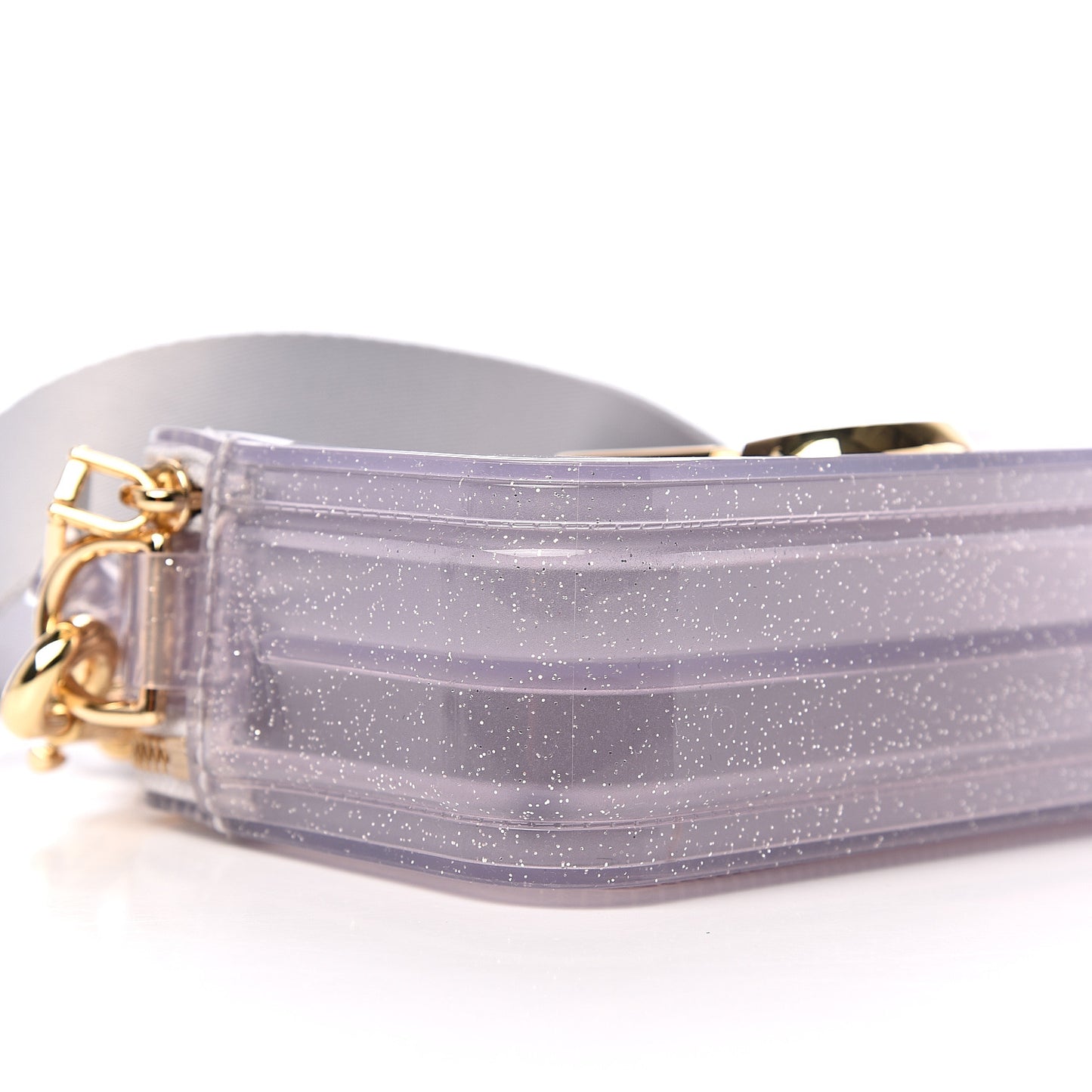 Jelly Glitter Small Snapshot Camera Bag Silver Multi