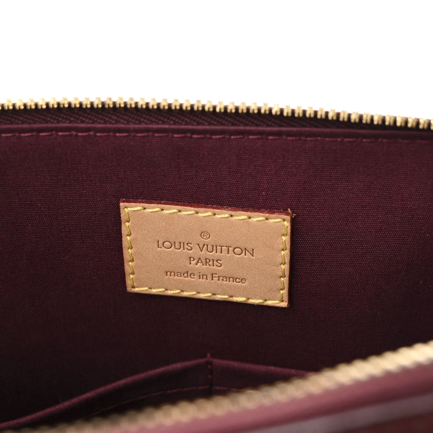 Louis Vuitton Vernis Alma PM Rouge Fauviste 6 of 9