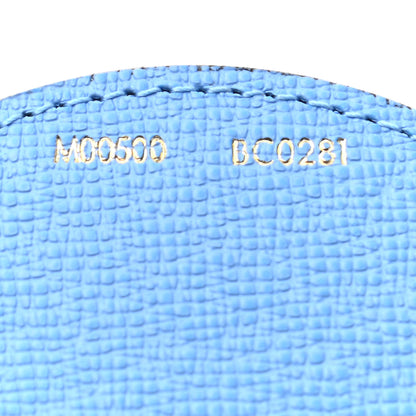 Louis Vuitton Monogram 2021 Christmas Animation China Wall Bag Charm Key Ring Myosotis Blue 4 of 4