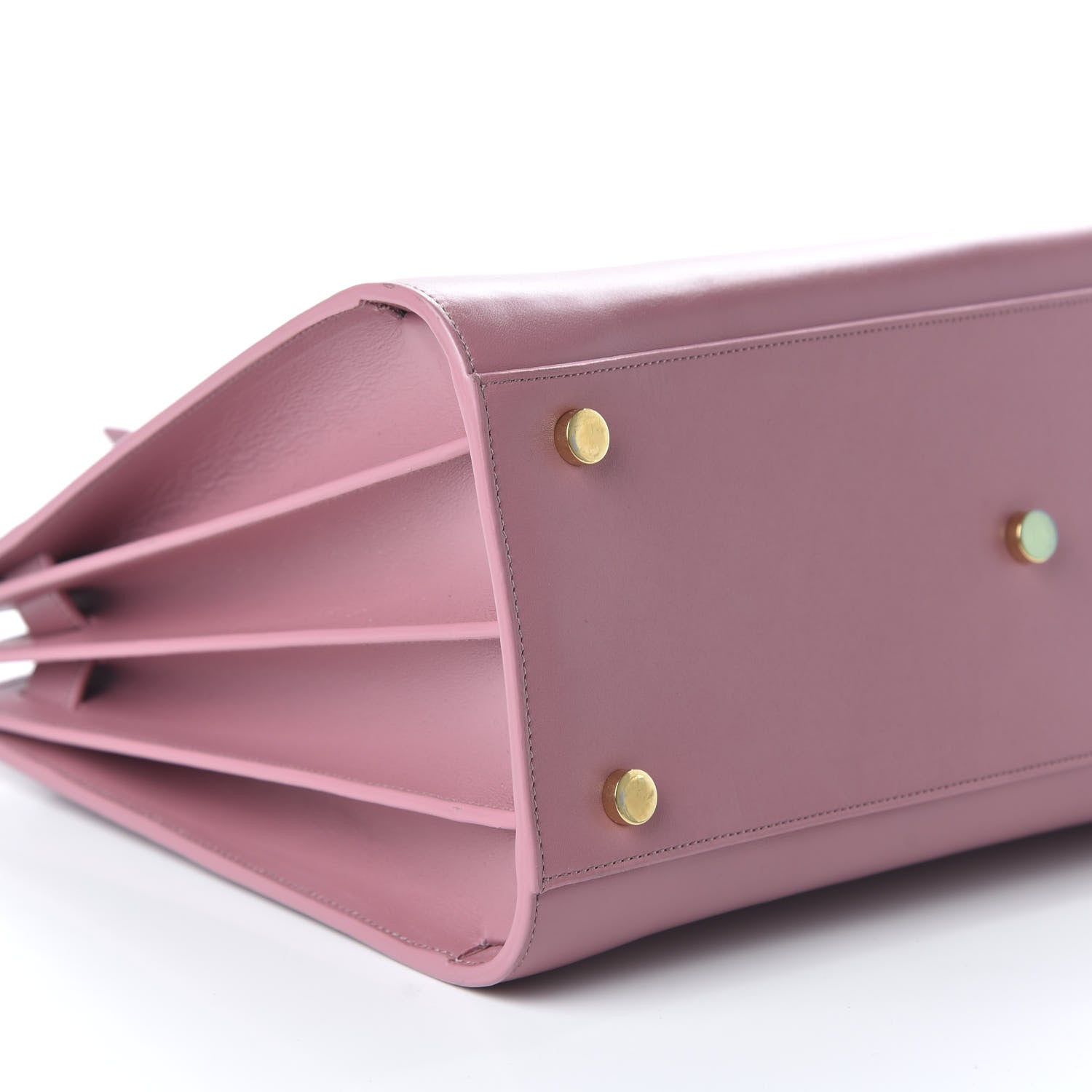 Saint Laurent Calfskin Small Sac De Jour Dark Rose 6 of 9