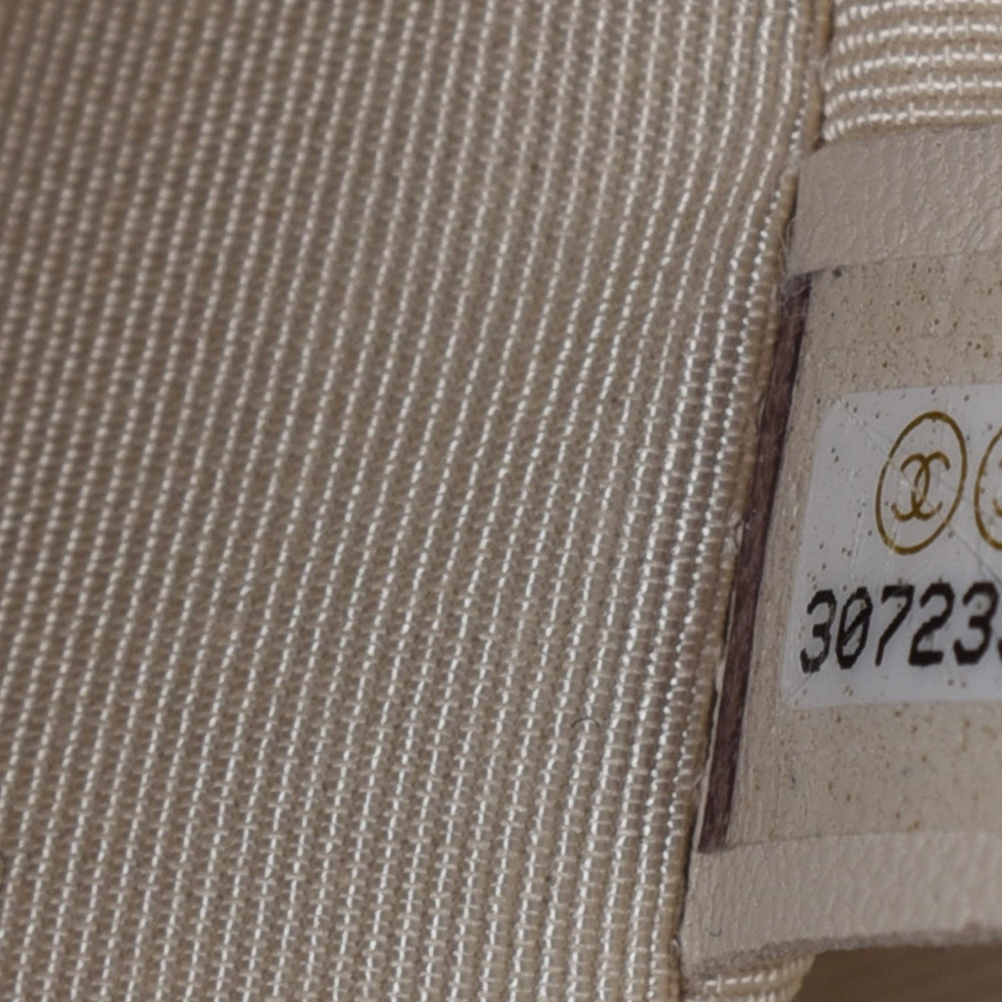 Lambskin Quilted Large Chanel 19 Flap Light Beige