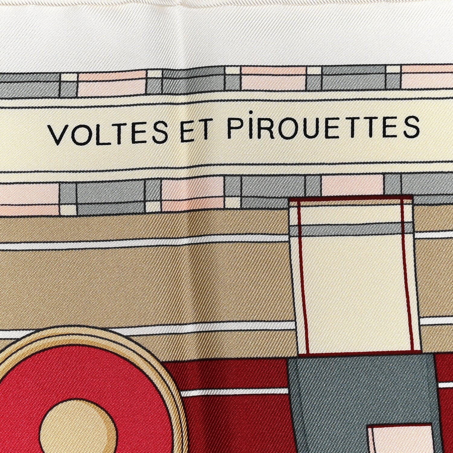 Hermes Silk Voltes Et Pirouettes 90 5 of 5