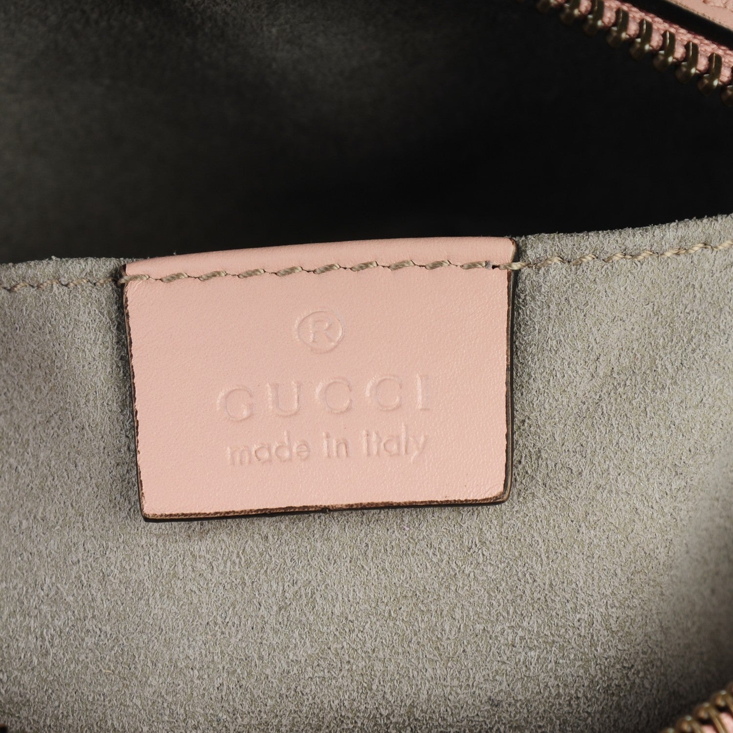 Gucci Calfskin Matelasse Mini GG Marmont Chain Shoulder Bag Perfect Pink 6 of 7