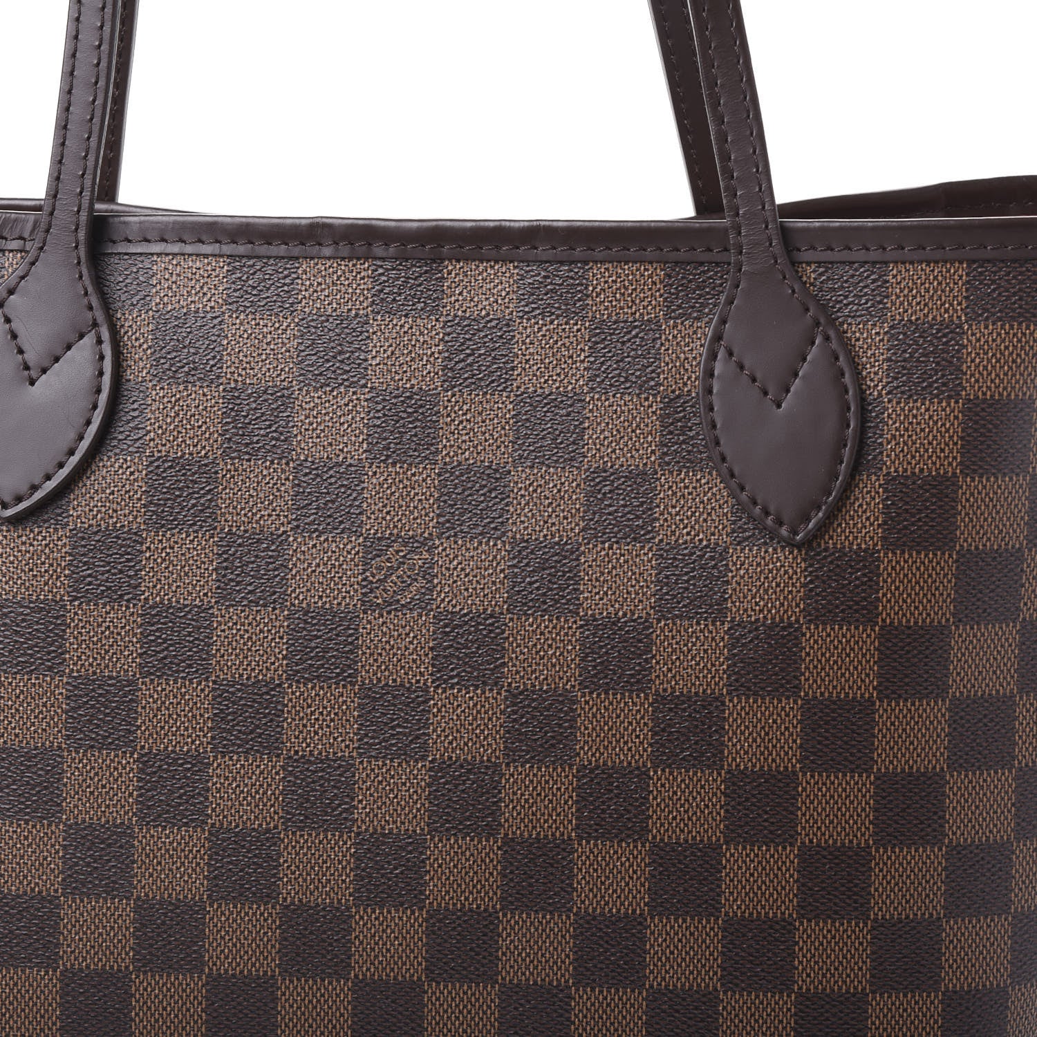 Louis Vuitton Damier Ebene Neo Neverfull MM Rose Ballerine 11 of 12