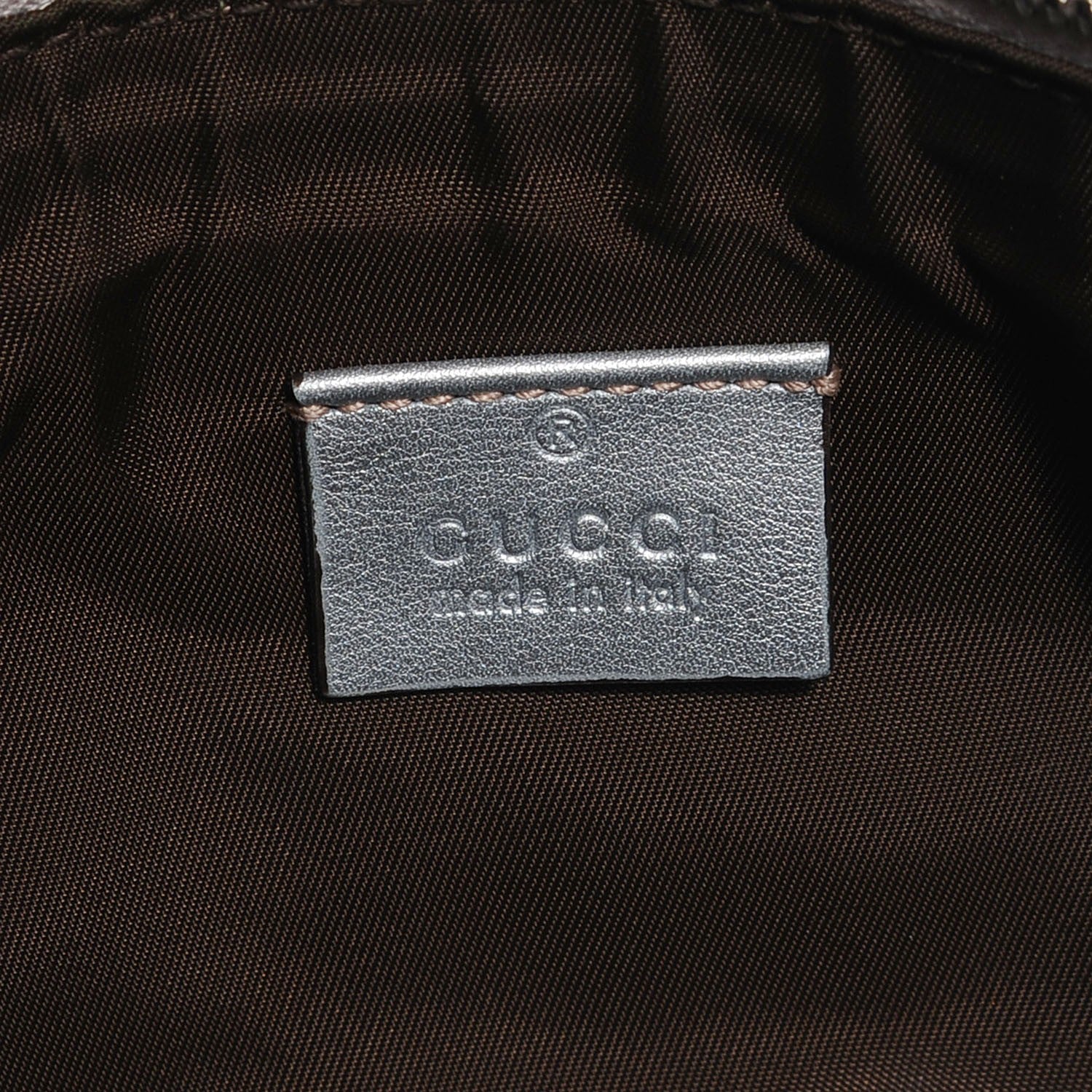 Gucci Guccissima New Britt Wristlet Silver 6 of 7