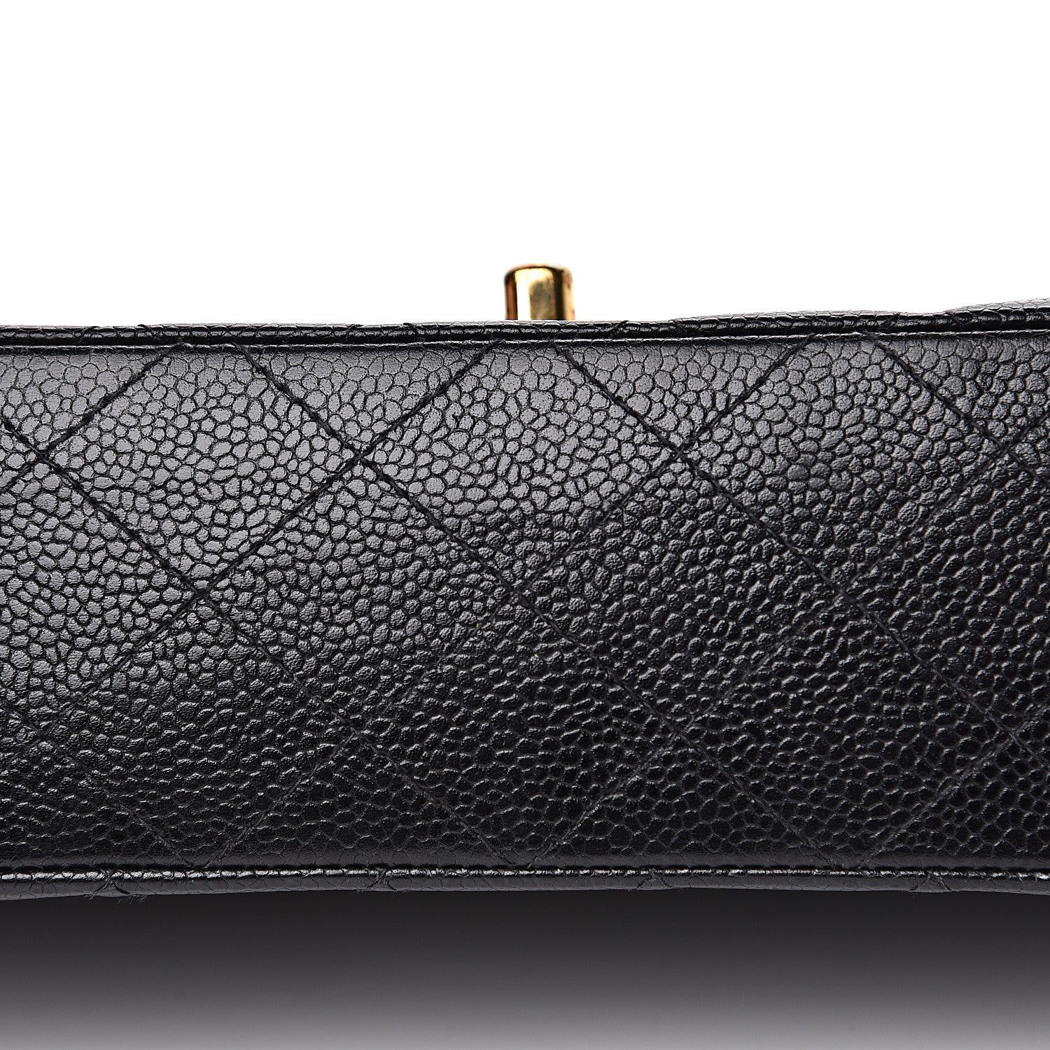 Chanel Caviar Quilted Medium Double Flap Black 8 of 16