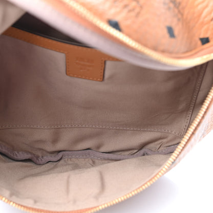 MCM Visetos Medium Fusten Belt Bag Cognac 5 of 10