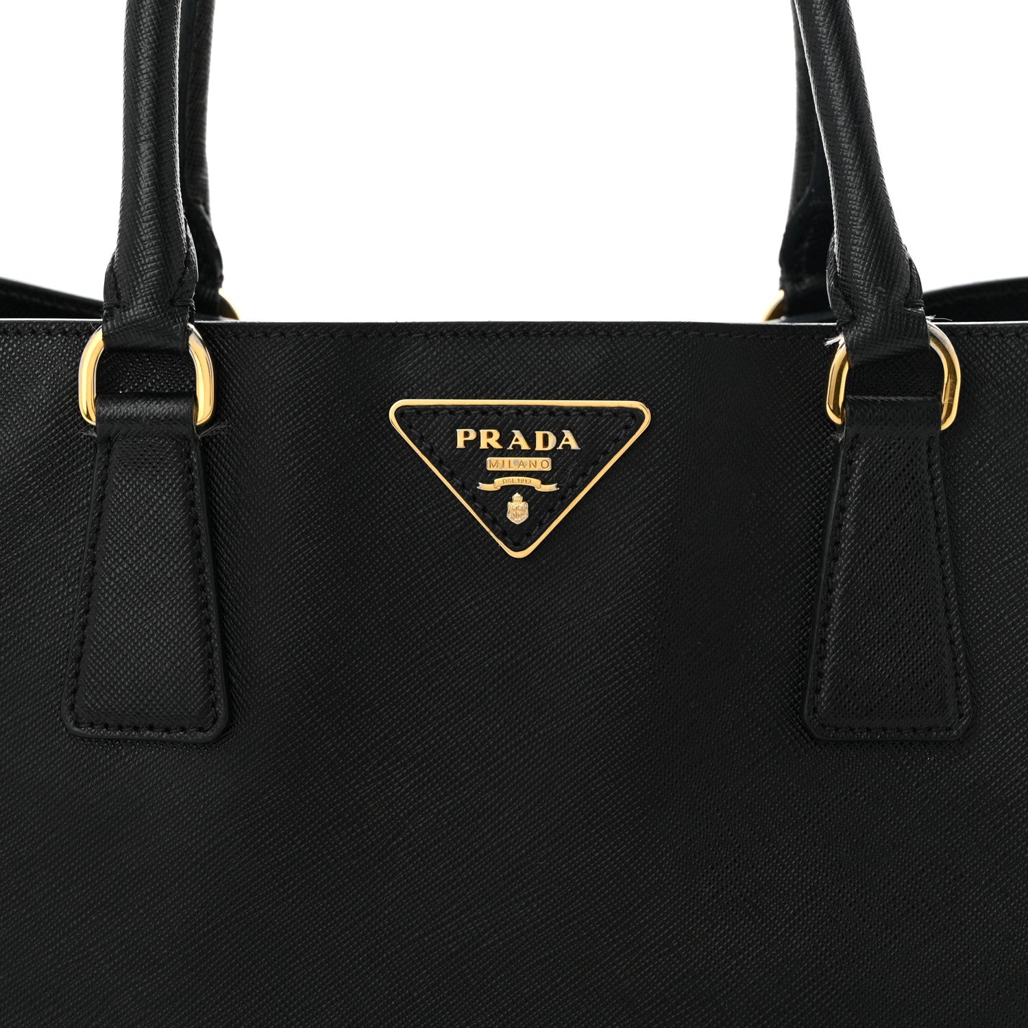 Prada Saffiano Lux Medium Tote Black 7 of 12