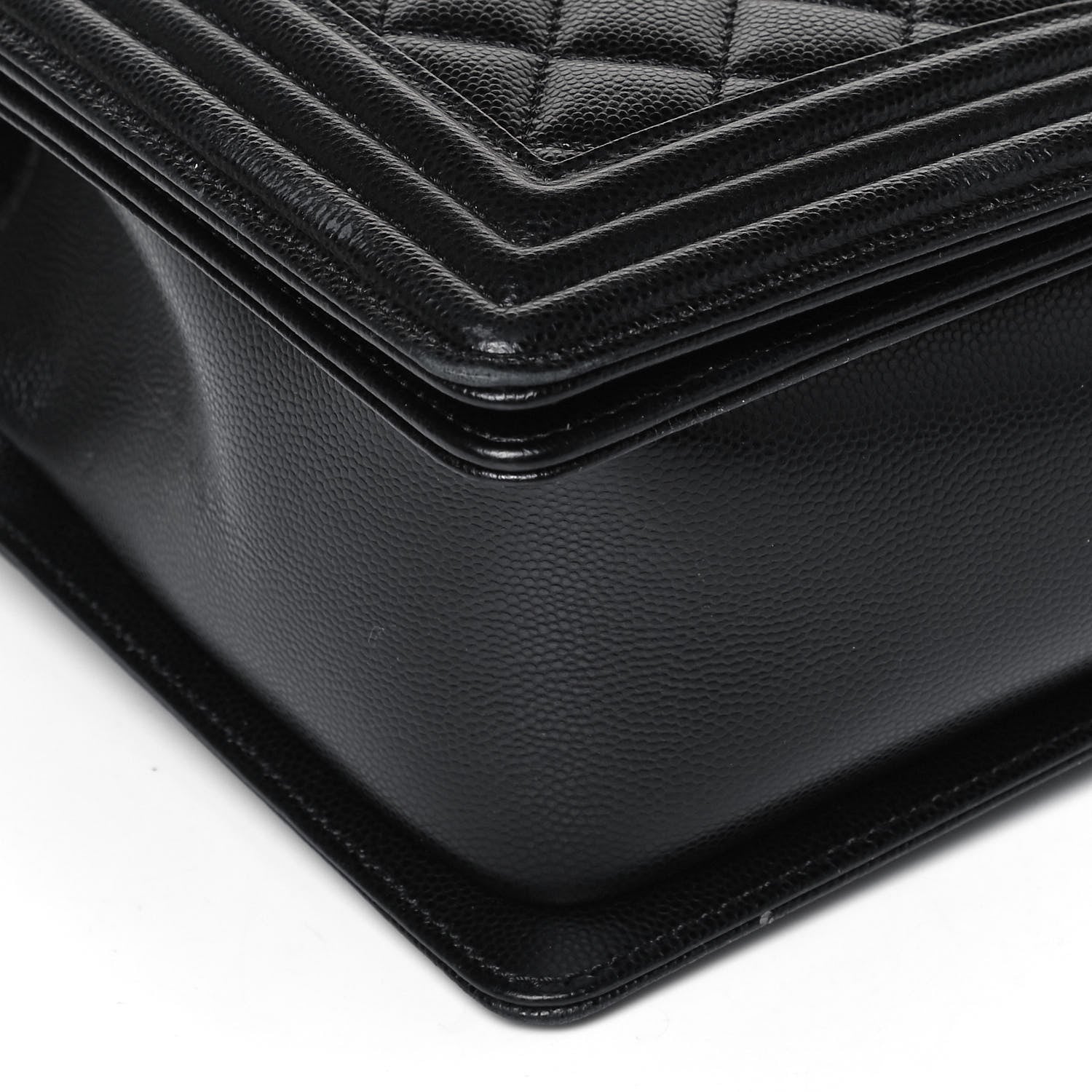 Chanel Caviar Quilted New Medium Boy Flap Black 8 of 9