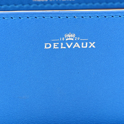 Delvaux Calfskin Mini Madame Crossbody Satin Electric 7 of 13