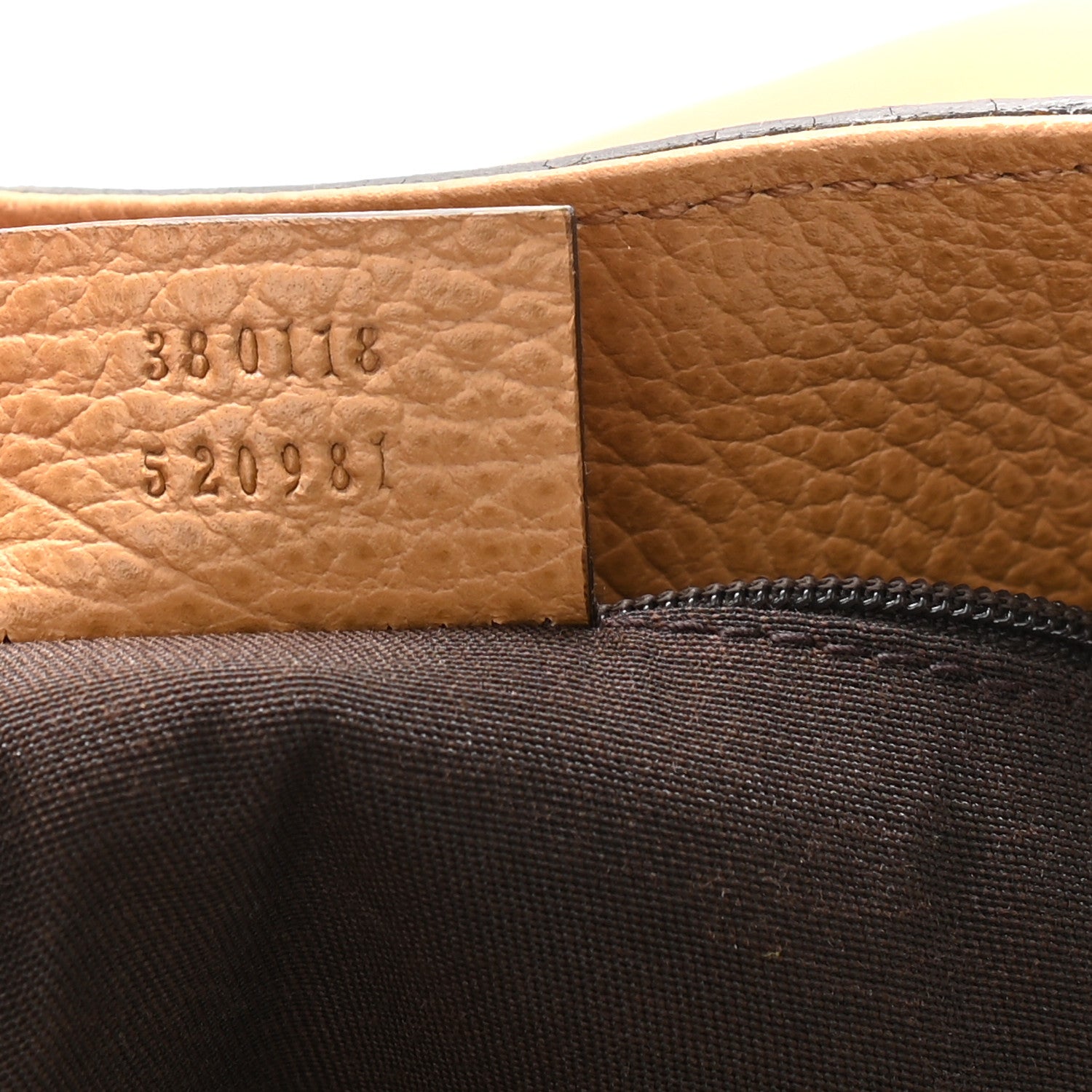 Gucci Calfskin Large Gifford Braided Handle Tote Camel 7 of 11
