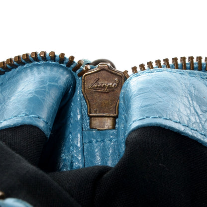 Balenciaga Agneau Work Bleu Indigo 10 of 11