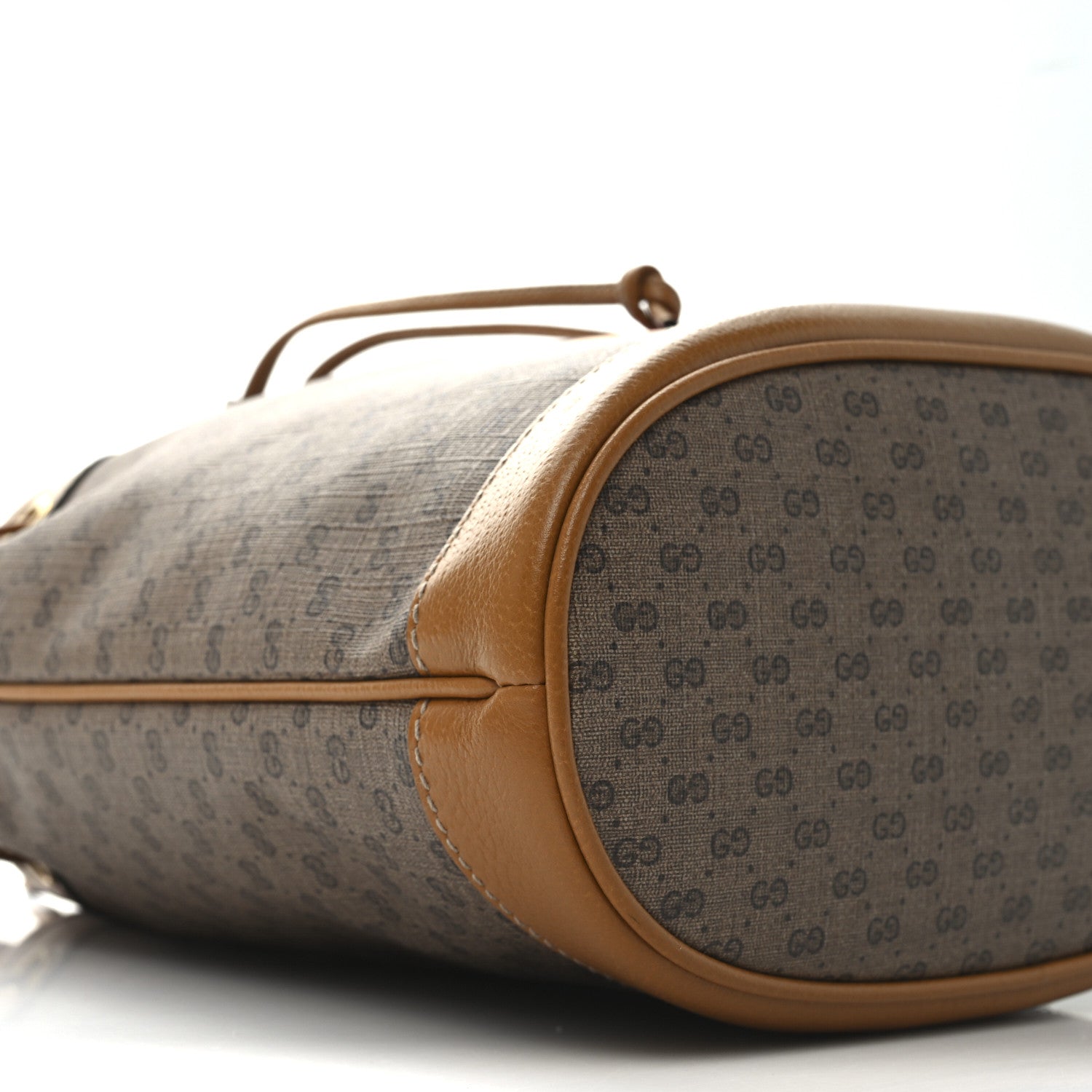 Gucci X DISNEY Mini Vintage GG Supreme Monogram Bucket Bag Beige Vintage Sun Oil 9 of 11