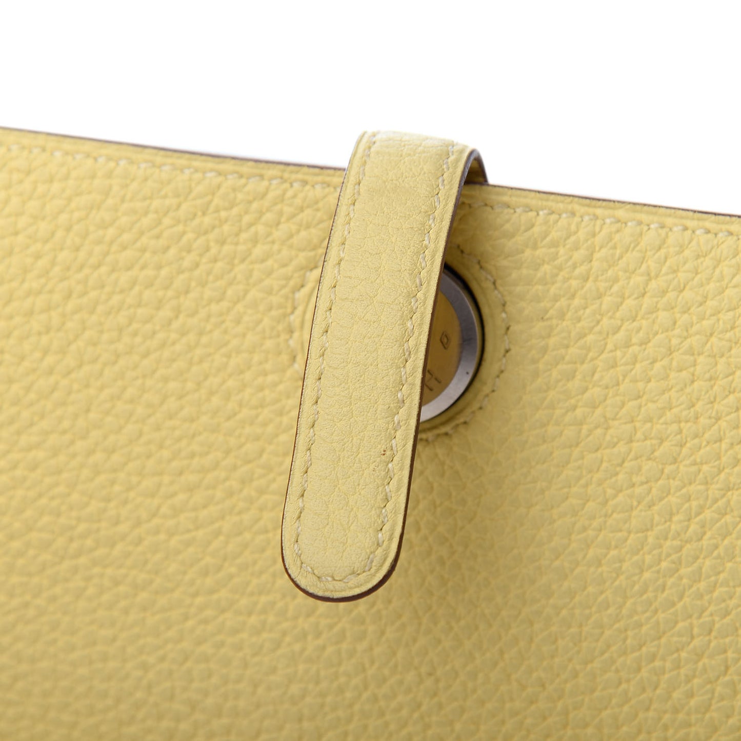 Togo Dogon Recto Verso Wallet Jaune Poussin