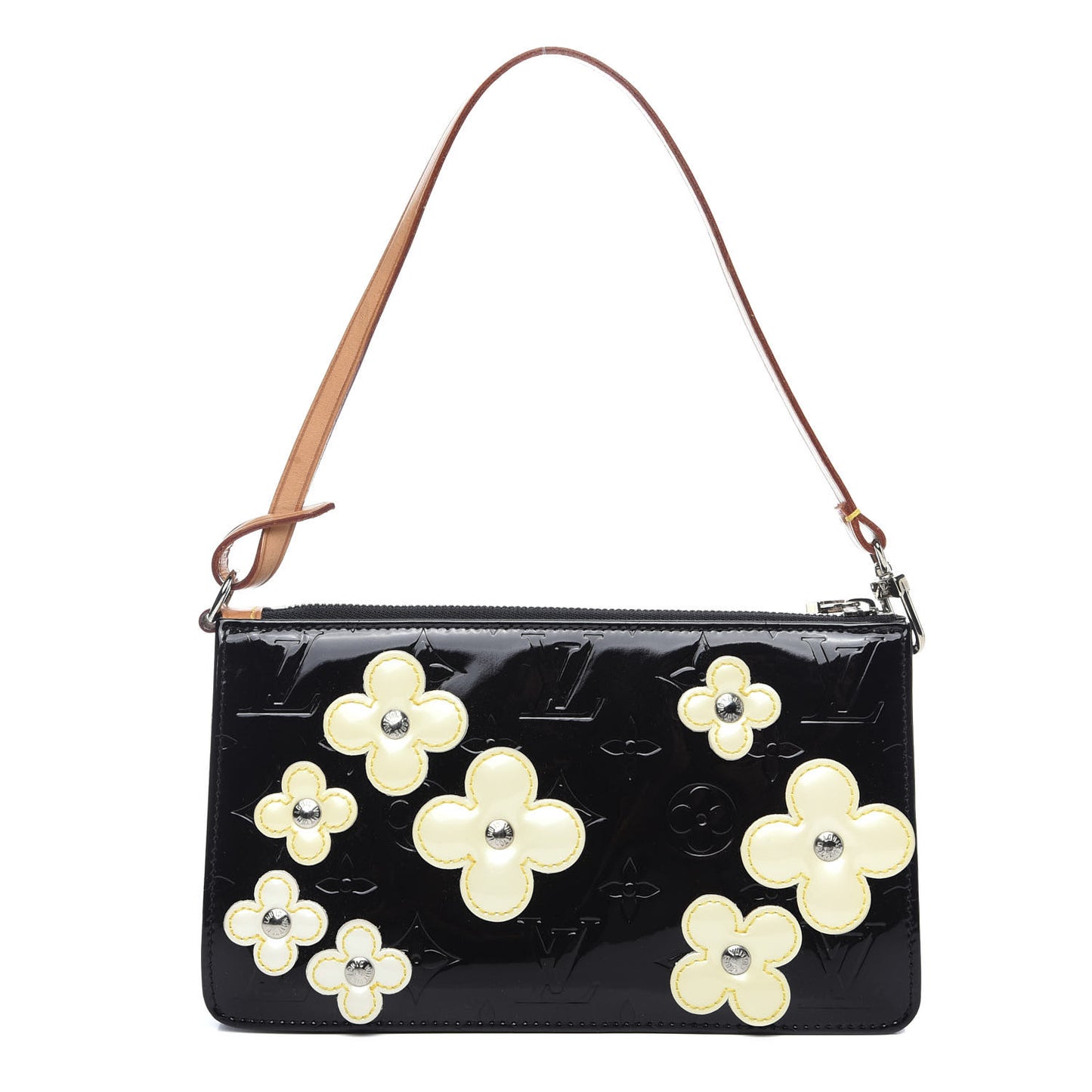 Vernis Lexington Fleurs Pochette Black