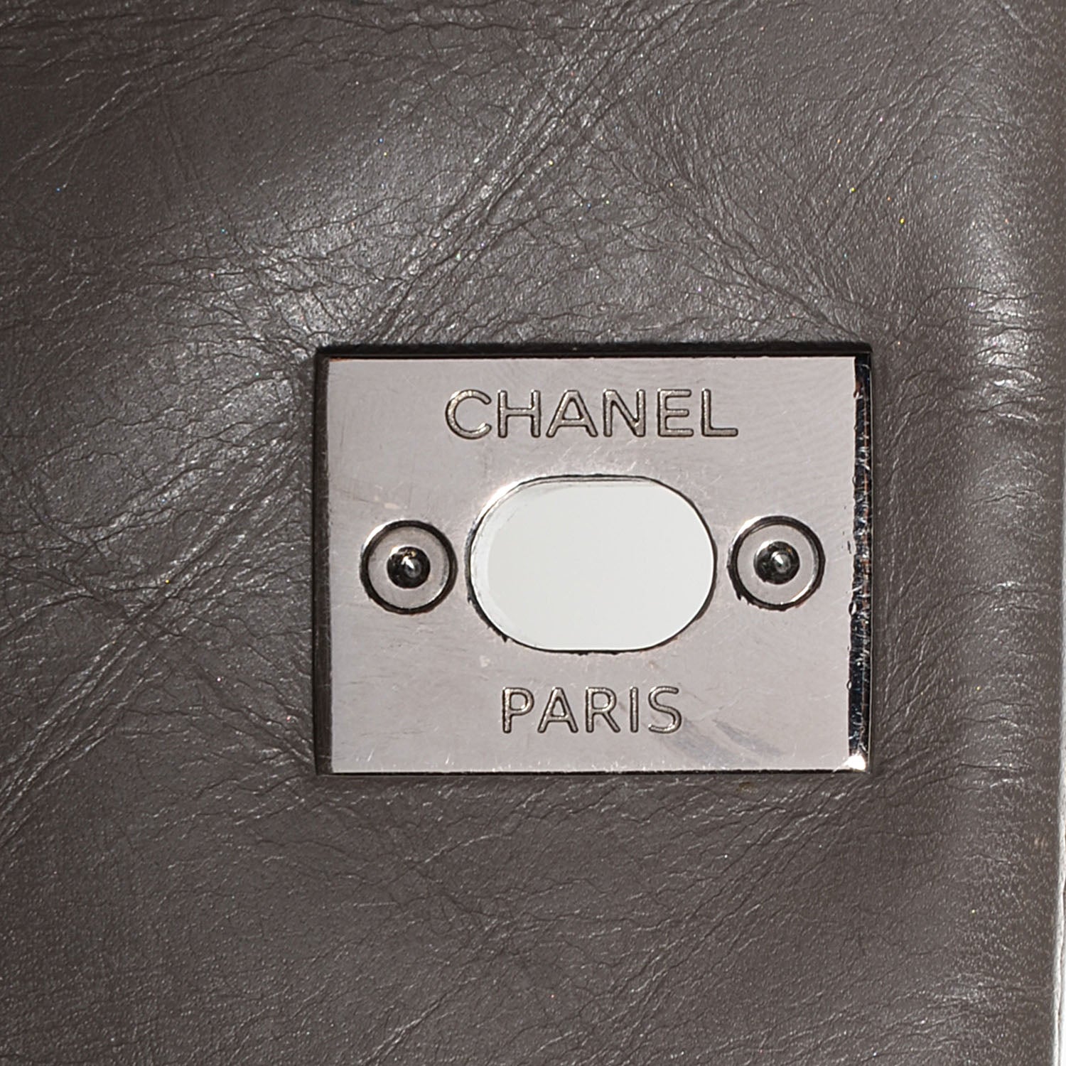 Chanel Aged Calfskin Medium Lady Pearly Flap Grey 6 of 8