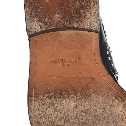 Givenchy Calfskin Studded Prue Buckle Bootie 35 Black 8 of 19