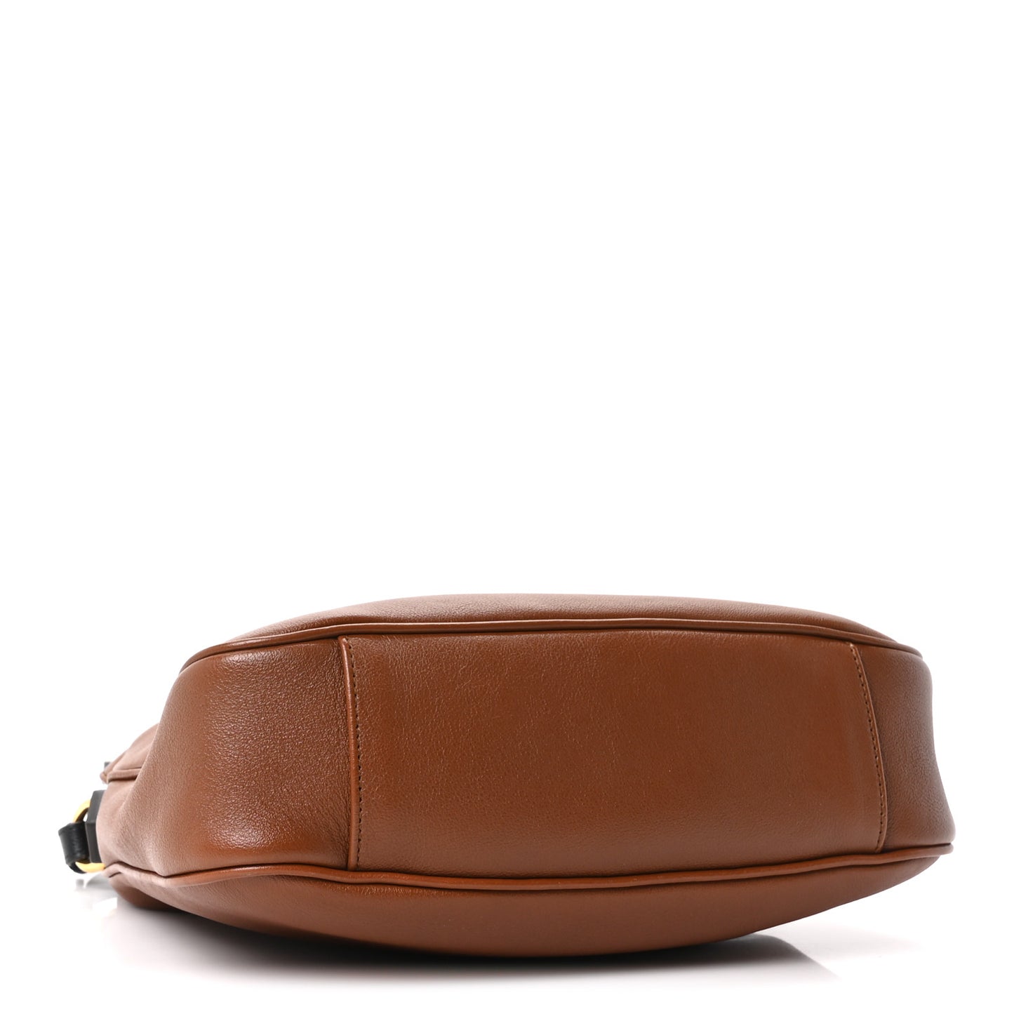 Softy Wonka Textured Dollar Calfskin Medium Diana Shoulder Bag Cuir