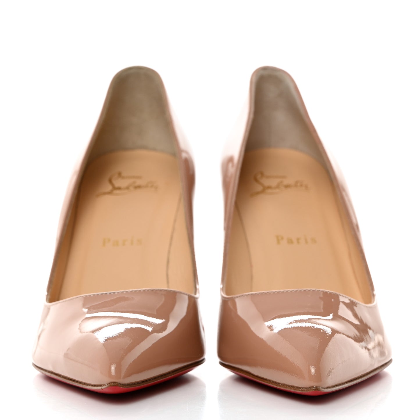 Patent Pigalle Follies 85 Pumps 37.5 Nude