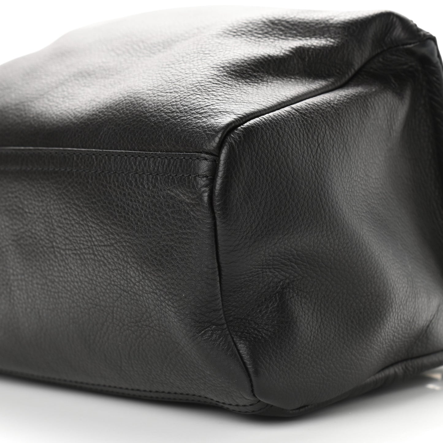 Calfskin Small Studded Pandora Black Brown