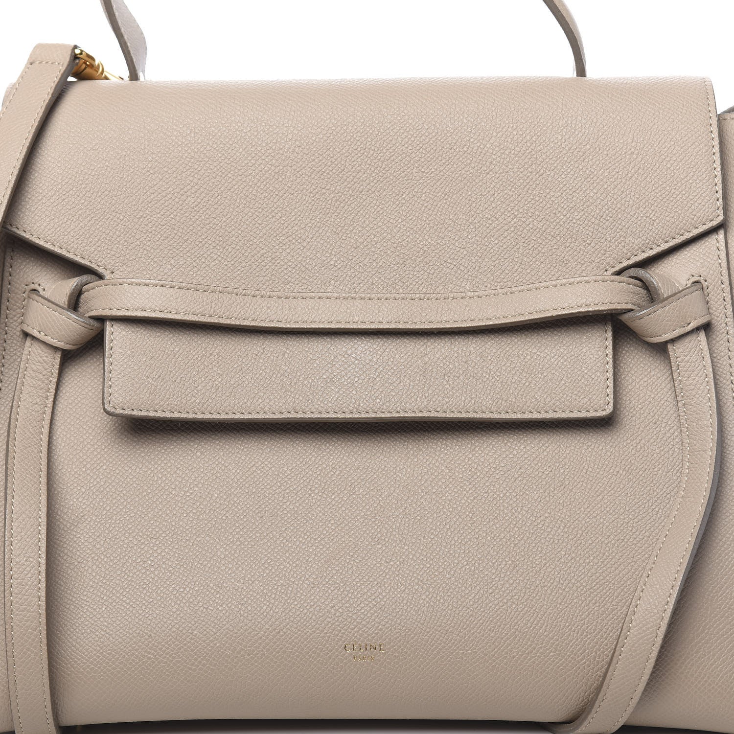 Celine Grained Calfskin Mini Belt Bag Light Taupe 13 of 15