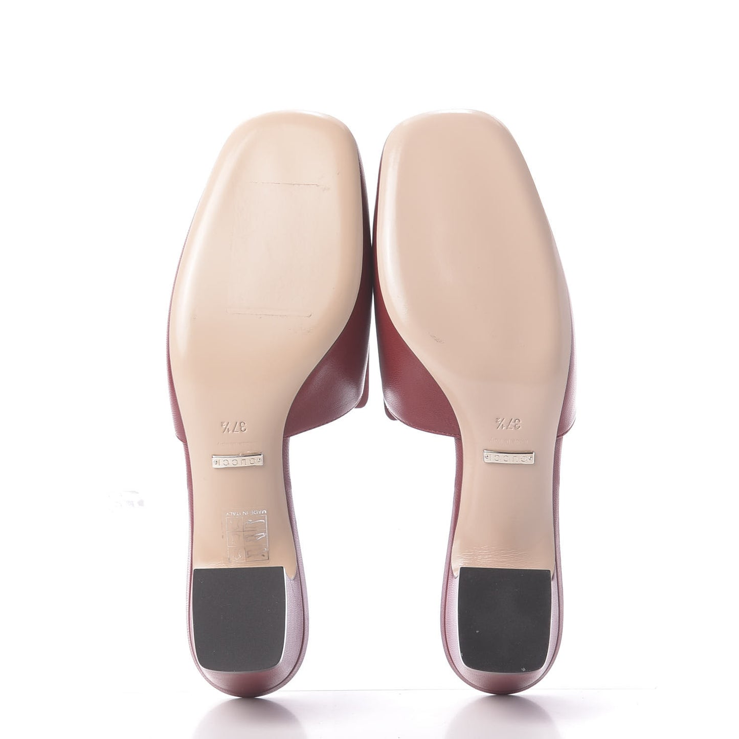 Malaga Kid Crystal Square G Madelyn Mules 37.5 Romantic Cerise