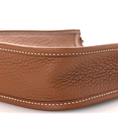 Hermes Taurillon Clemence Evelyne TPM Gold 10 of 12