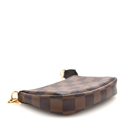 Louis Vuitton Damier Ebene Mini Pochette Accessories 4 of 8