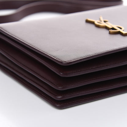 Saint Laurent Calfskin Medium Dylan Shoulder Bag Burgundy 7 of 12