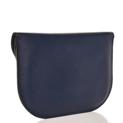 Chloe Lambskin Georgia Card Holder Deep Ocean 3 of 8