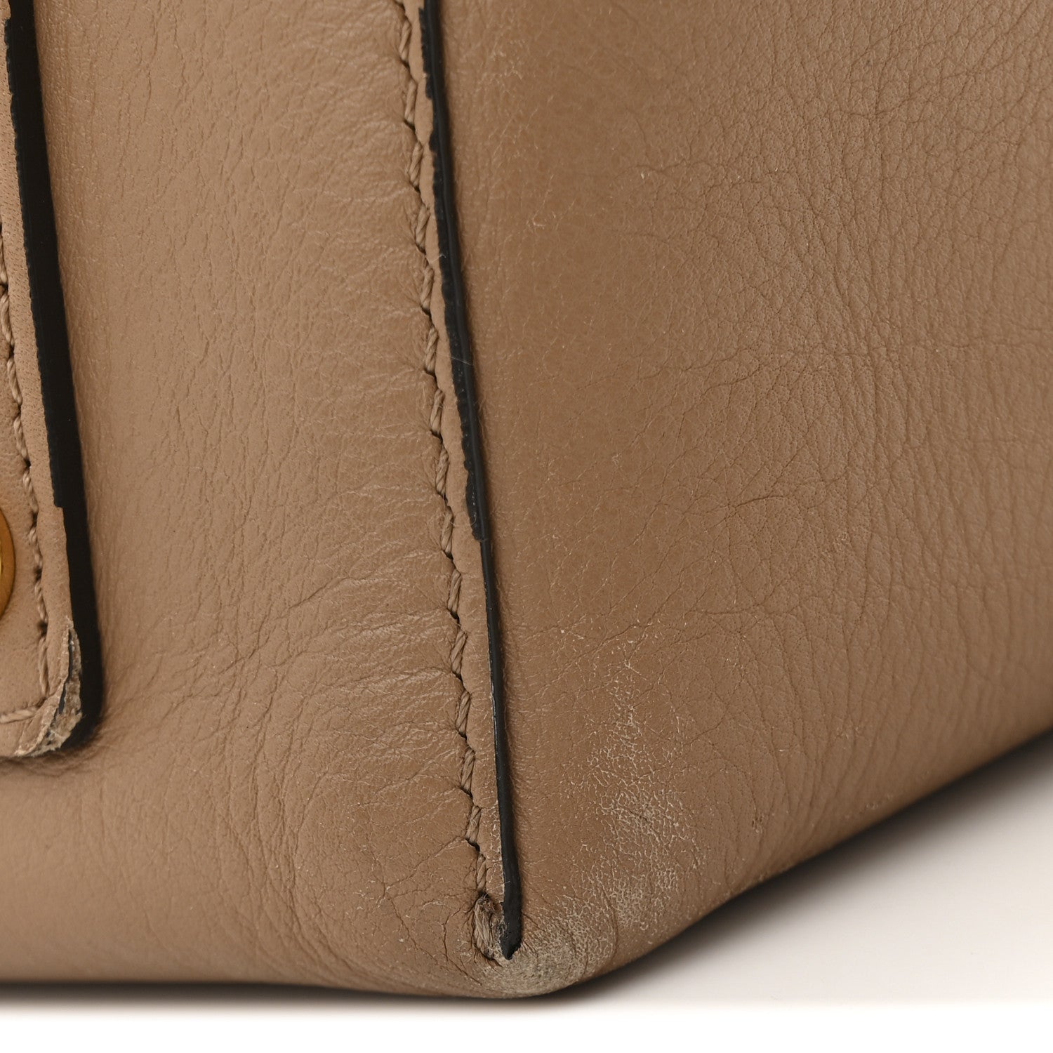 Burberry Soft Smooth Calfskin Medium Tote Camel 12 of 16