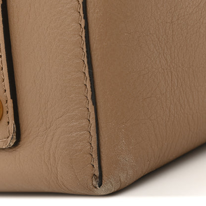 Burberry Soft Smooth Calfskin Medium Tote Camel 12 of 16