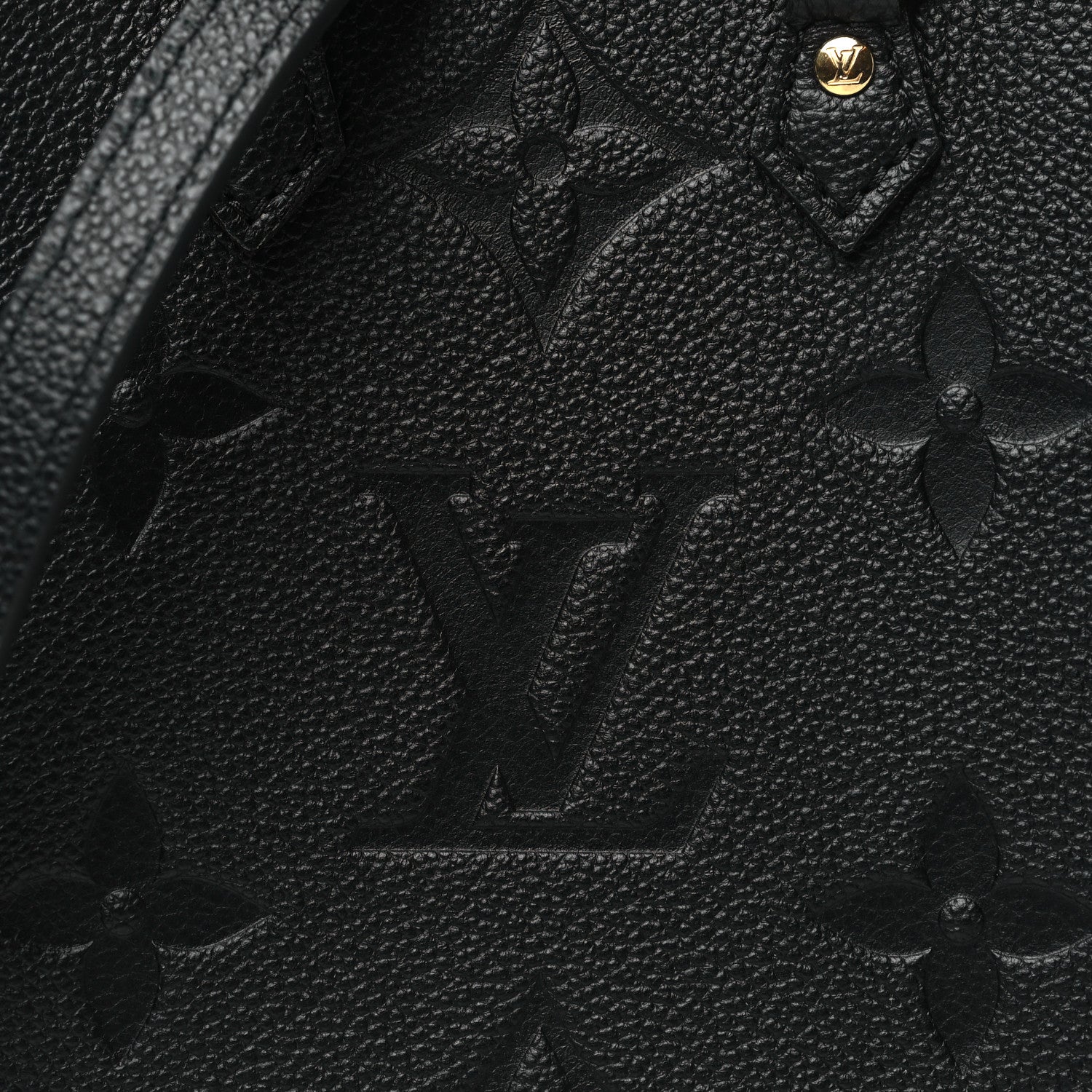 Louis Vuitton Empreinte Monogram Giant Petit Sac Plat Black 7 of 11