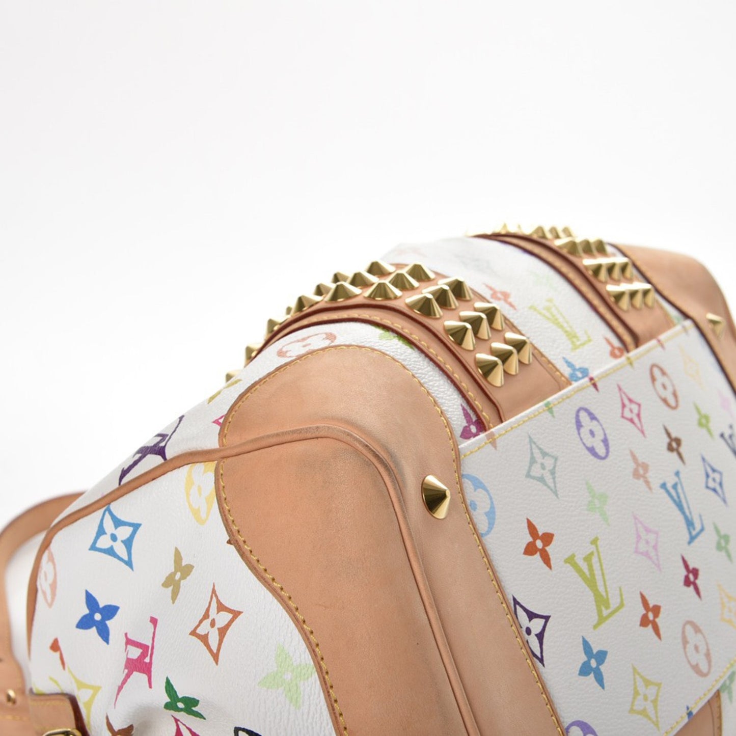 Monogram Multicolor Courtney MM White