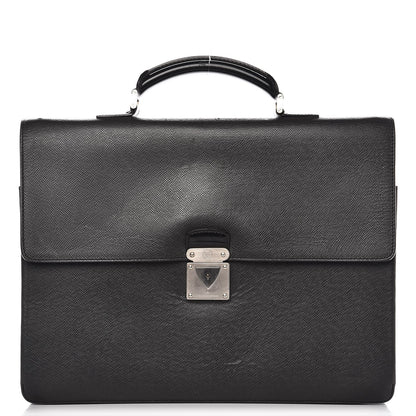 Louis Vuitton Taiga Robusto 1 Compartment Briefcase Ardoise 1 of 13