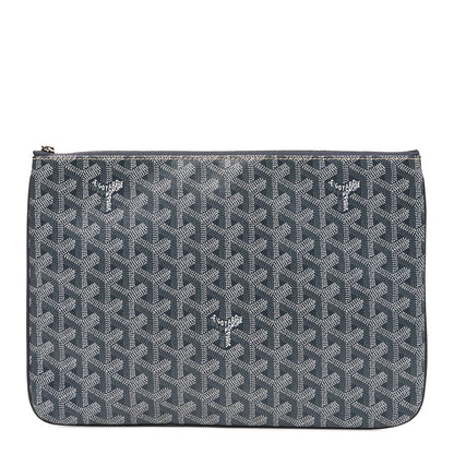 Goyard Goyardine Senat Pochette MM Grey 1 of 7