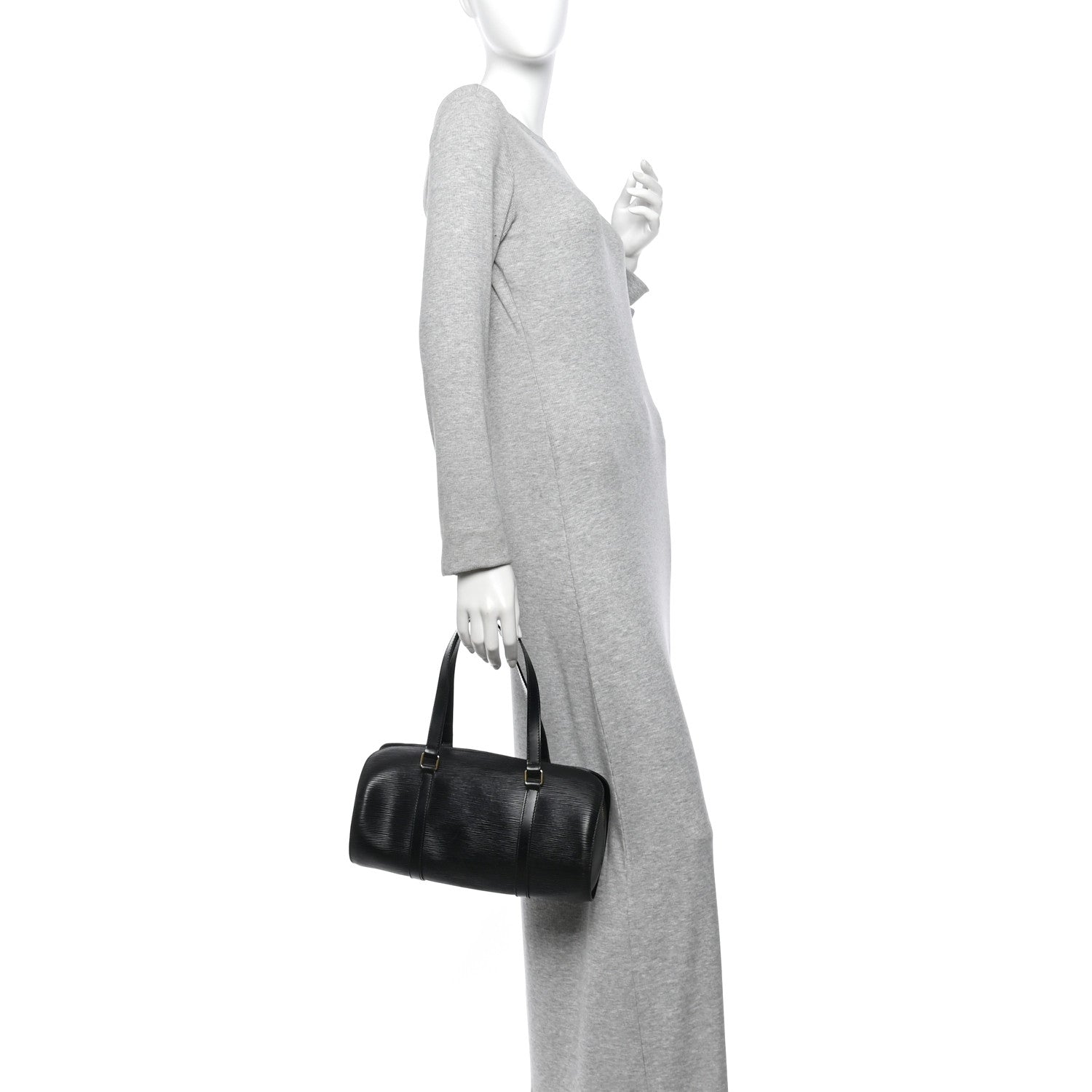 Louis Vuitton Epi Soufflot Black 2 of 11