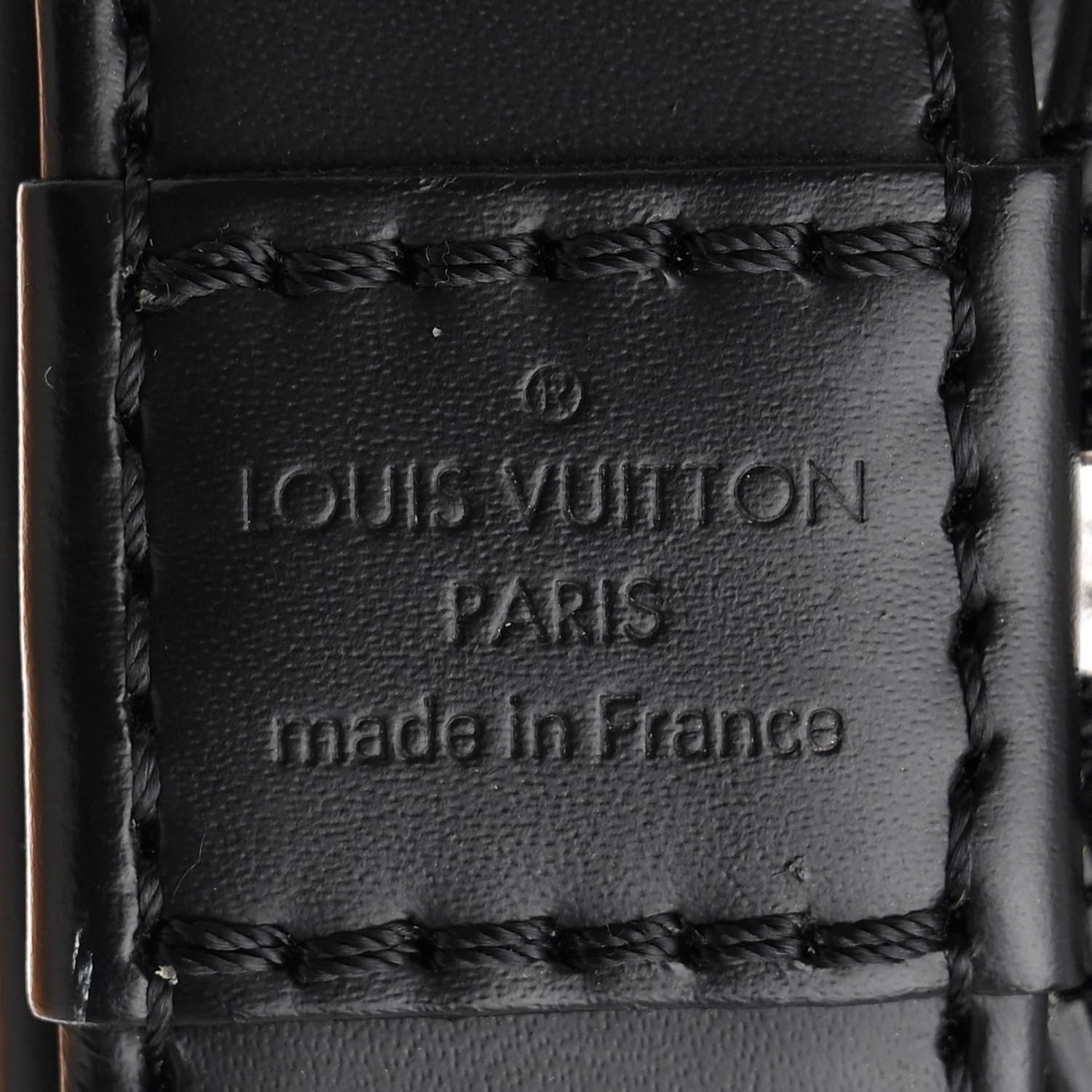 Louis Vuitton Epi Alma BB Black 6 of 11