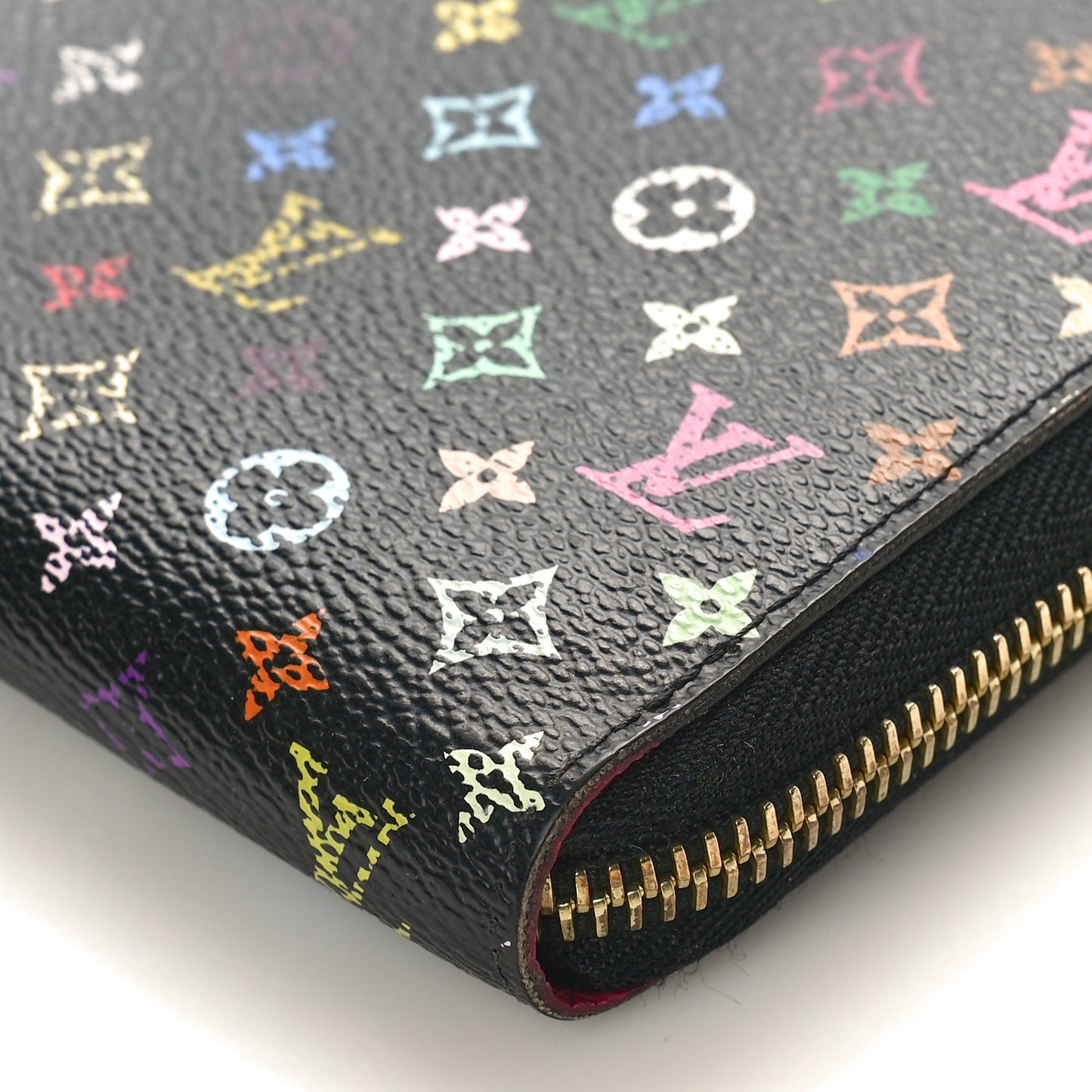 Monogram Multicolor Zippy Wallet Black Grenade