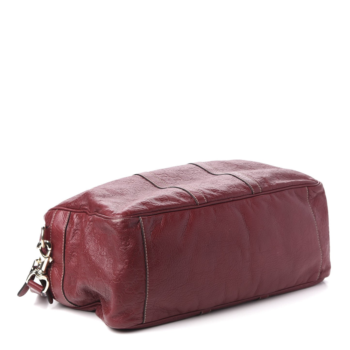 Guccissima Medium Carry On Duffle Red
