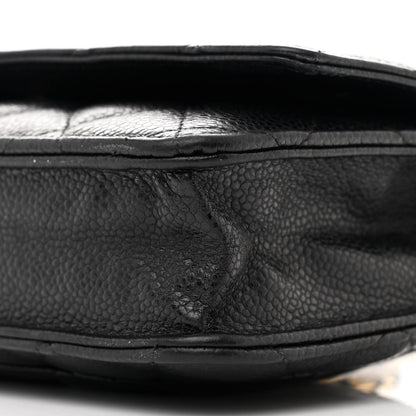Chanel Caviar Quilted Wallet on Chain WOC Black 11 of 11