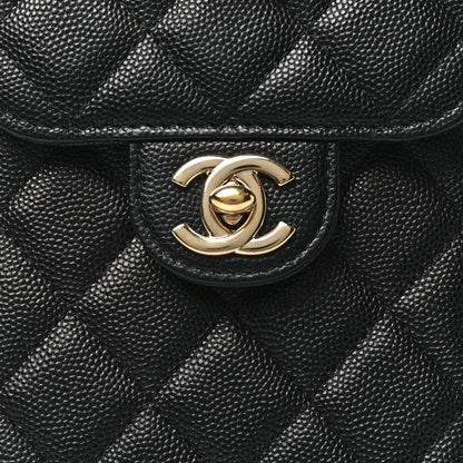 Chanel Caviar Quilted Classic Phone Holder Black 8 of 11