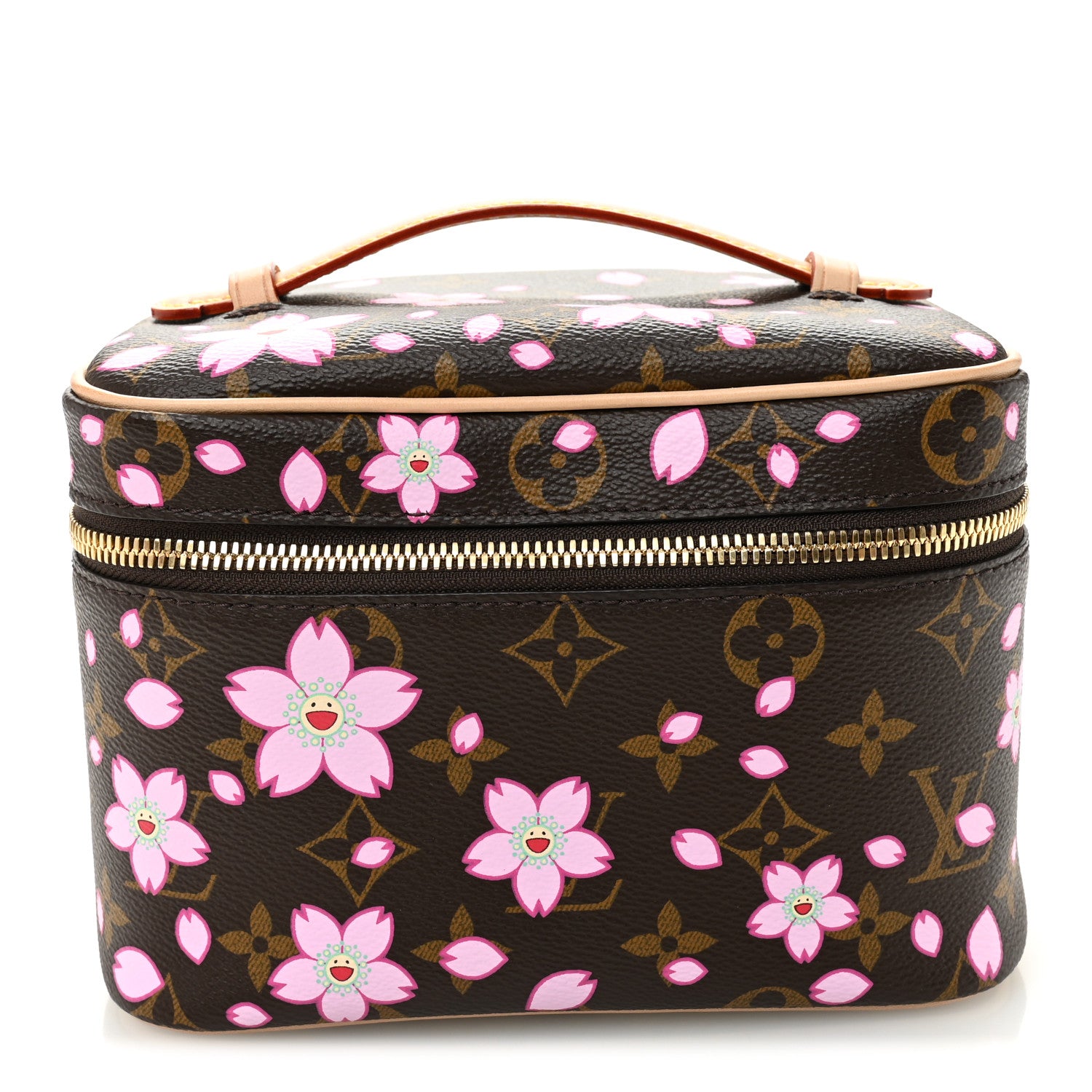 Louis Vuitton LV X TM Monogram Cherry Blossom Nice Mini Sakura Brown 1 of 8