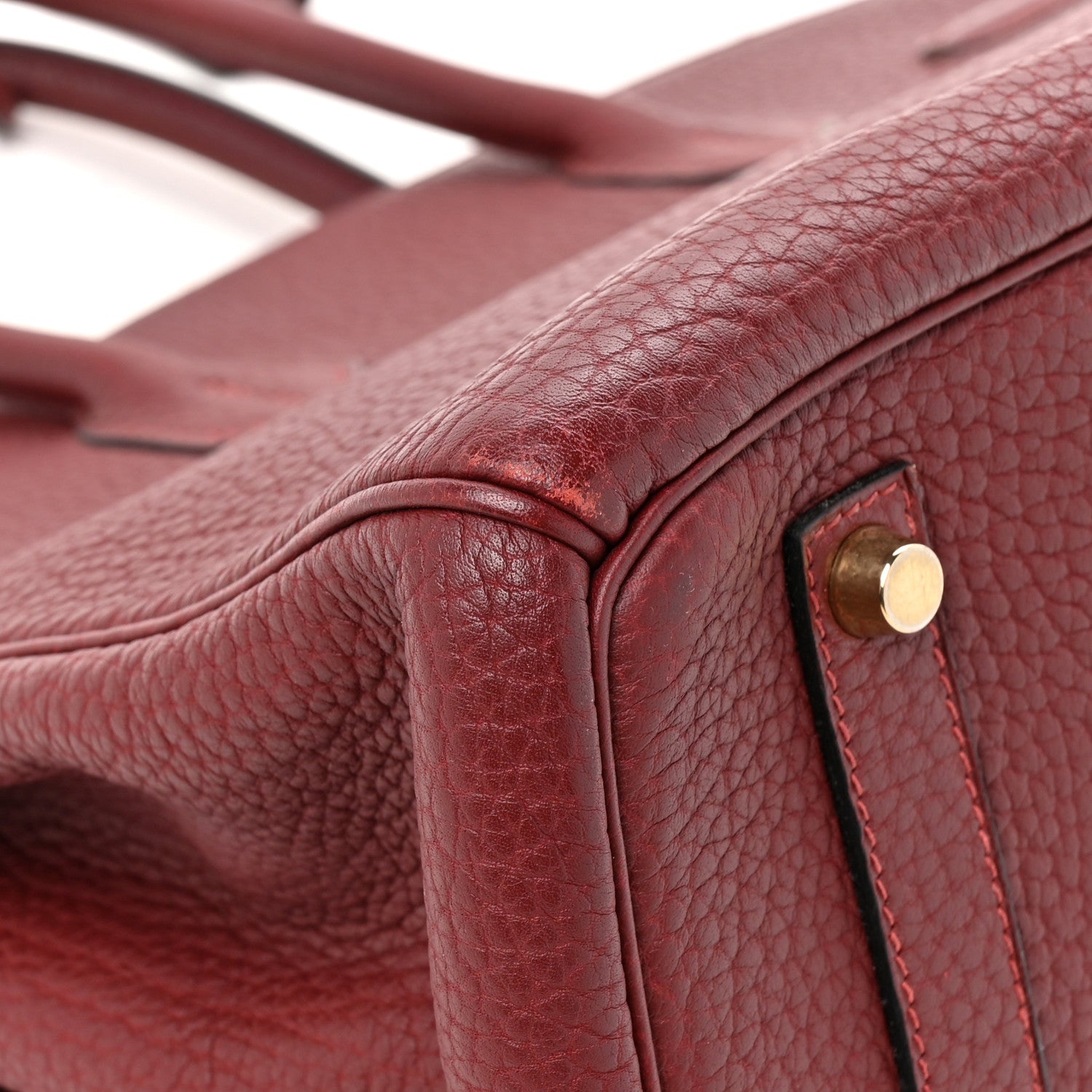 Hermes Fjord BIRKIN 35 Rouge H 12 of 16