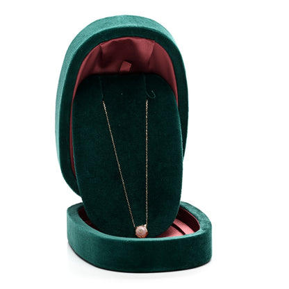 Gucci 18K Yellow Gold Diamond Pink Opal Le Marche Des Merveilles Feline Pendant Necklace 6 of 6
